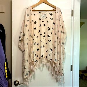 Element Moon and Star Shrug/ Coverup